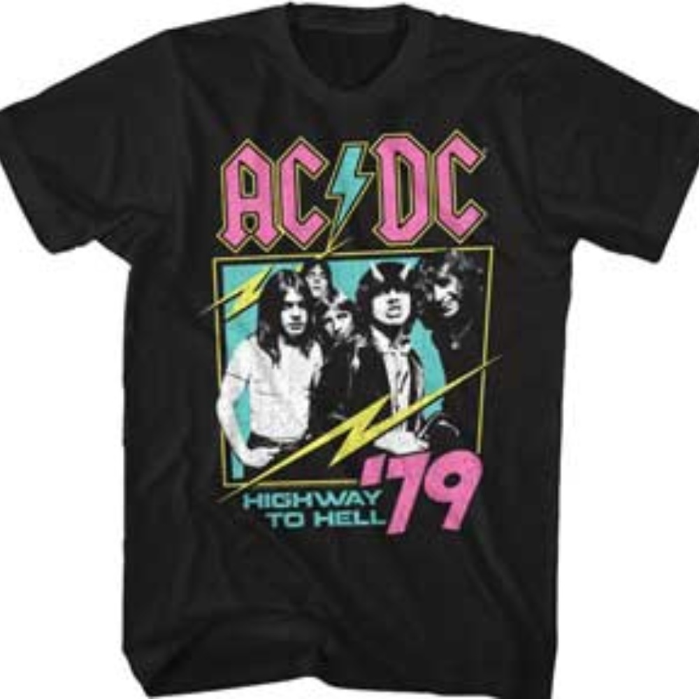 AC/DC - NEON HIGHWAY T-SHIRT